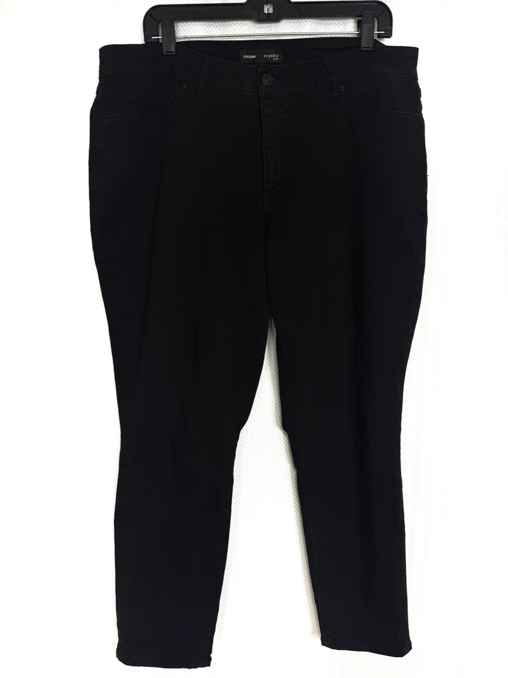 Royalty For Me Black Skinny Jeans - Stretch Slim Fit Size 2X